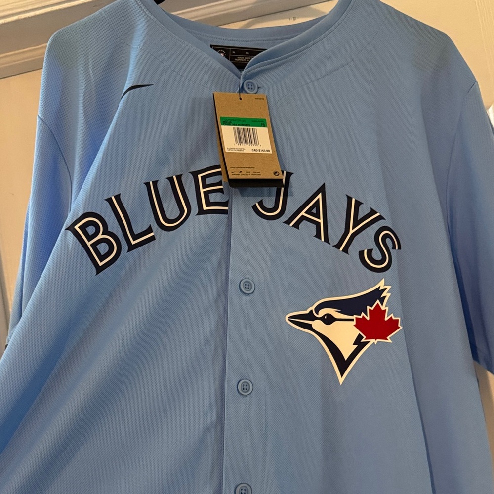 Nike Light Blue Sports Jersey
